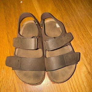 Brown Kids Sandals